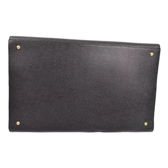 Chanel Black Caviar Skin Shoulder Tote Bag 183366 - Picture 5 of 10